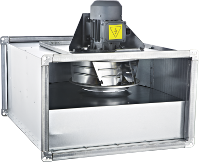 BDKF-R-EC Dikdörtgen KAnal Fanı - Geriye Eğimli Kanat- EC Motor