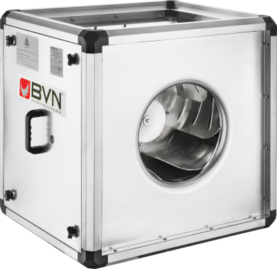 BKKF-EC Kare Kasa Kanal Fanı - Geriye Eğimli