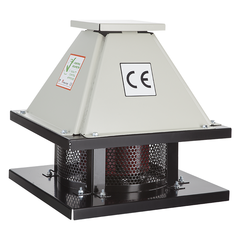 Yatay Atışlı Harici Motorlu Radyal Çatı Fanları