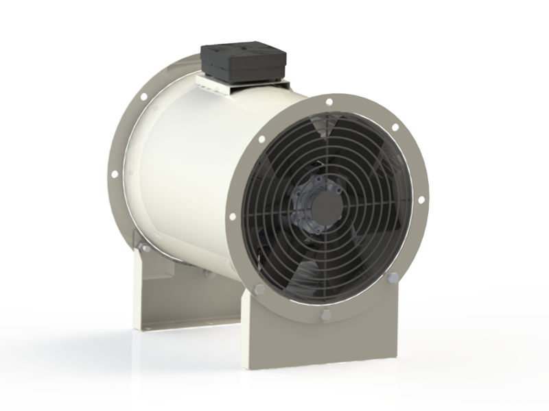 Harici Motorlu Plastik Pervaneli Direkt Akuple Büyük Kovanlı Duman Tahliye ve Basınçlandırma