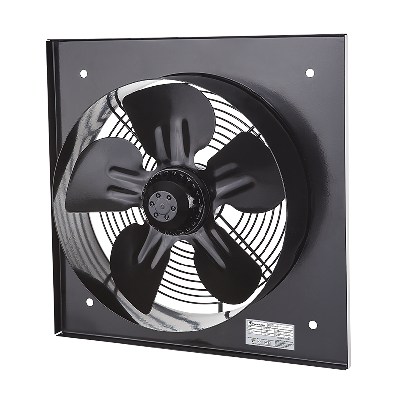 Dıştan Rotorlu Kare Kasalı Aksiyal Aspiratörler